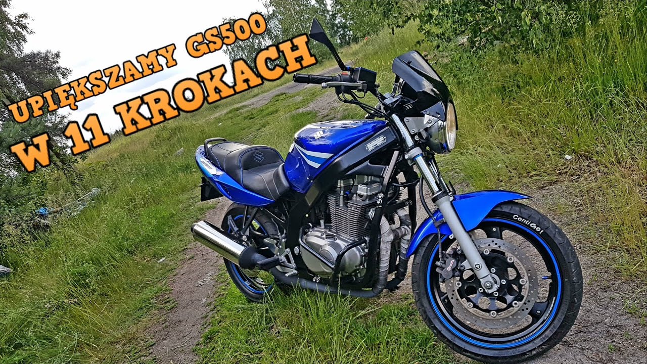 Jak upiększyć GS500 w 11 krokach | GS500motovlog #2