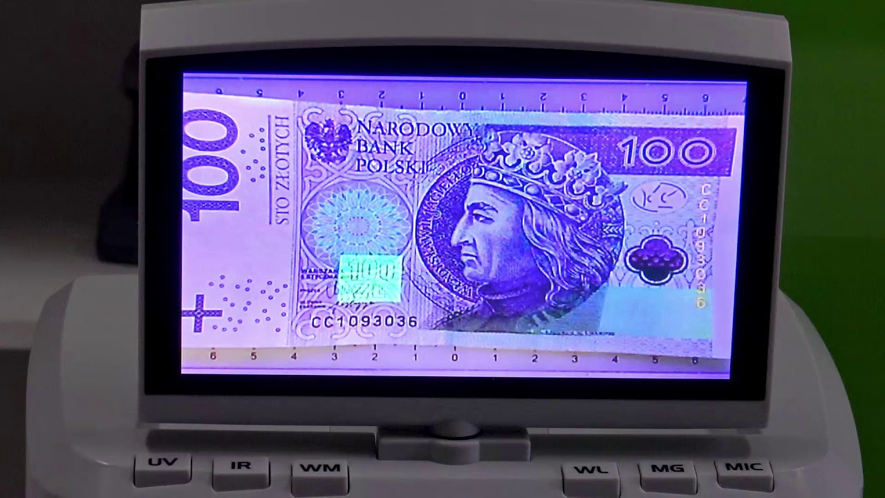 Tester Glover IRD-2500+ - Weryfikacja autentyczności banknotów (część 5)