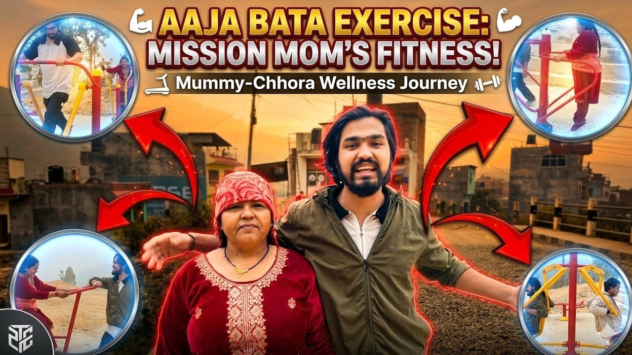 Aaja Bata Exercise: Mission Mom's Fitness 