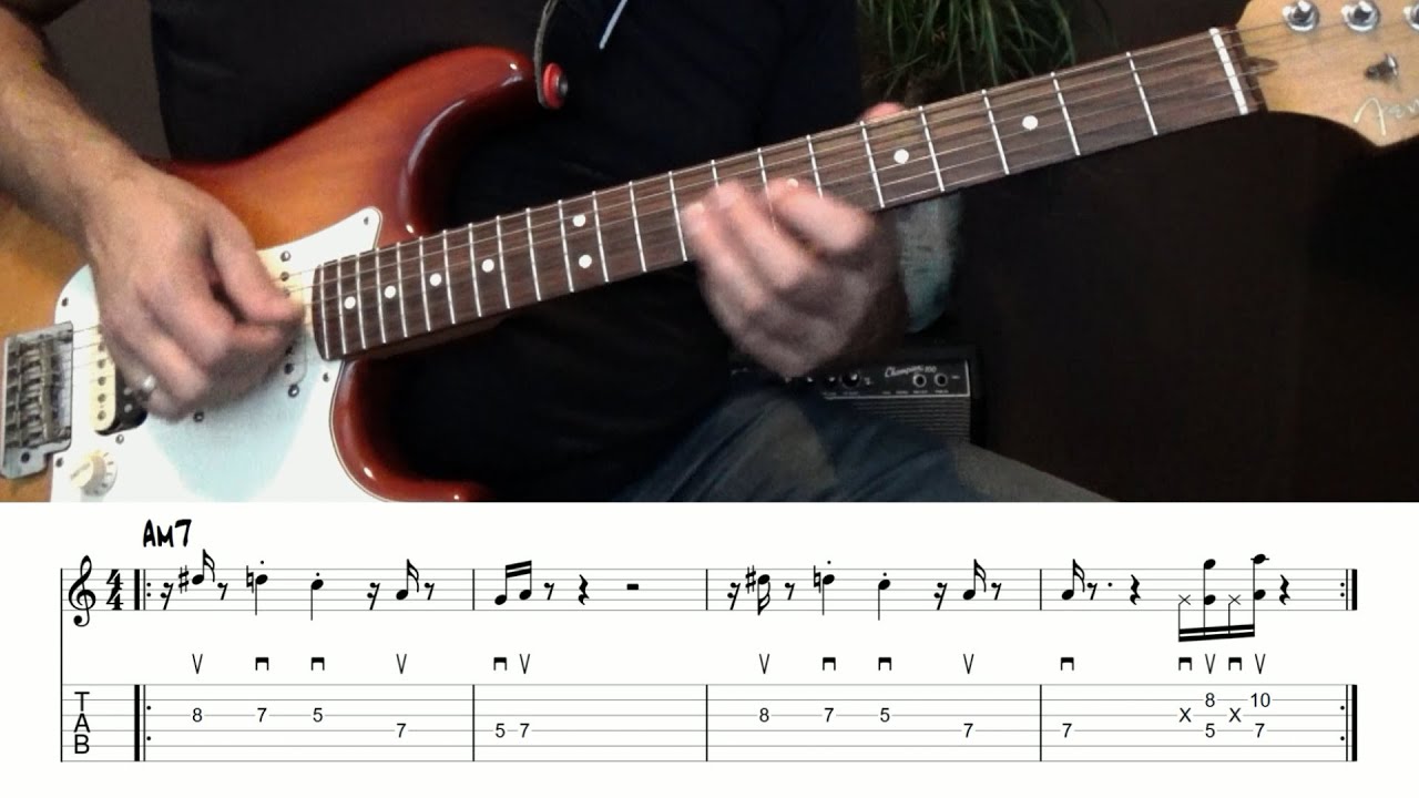 Five Funky Licks for Guitar