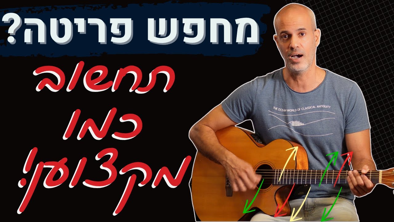 איך להתאים פריטה לשיר – האמת שאף אחד לא מלמד!