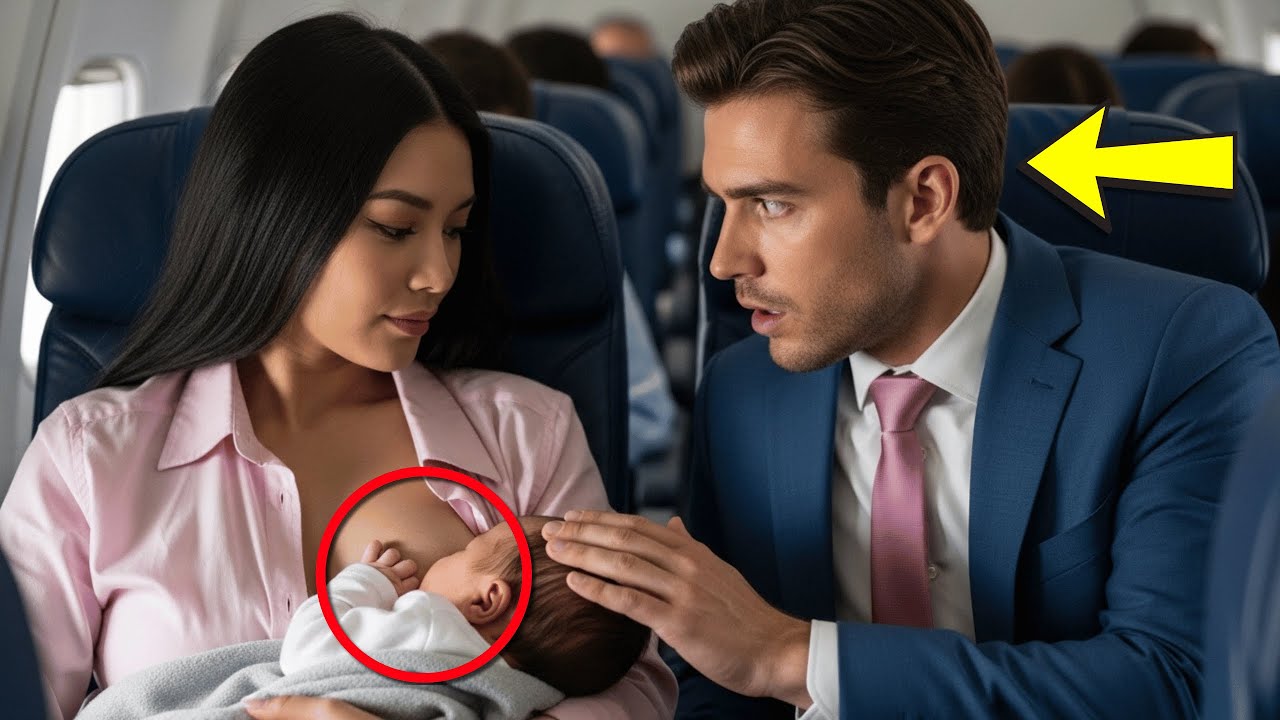 'AM LAPTE': O MAMĂ SINGURĂ ÎI FACE O OFERTĂ MILIONARULUI DIN AVION.