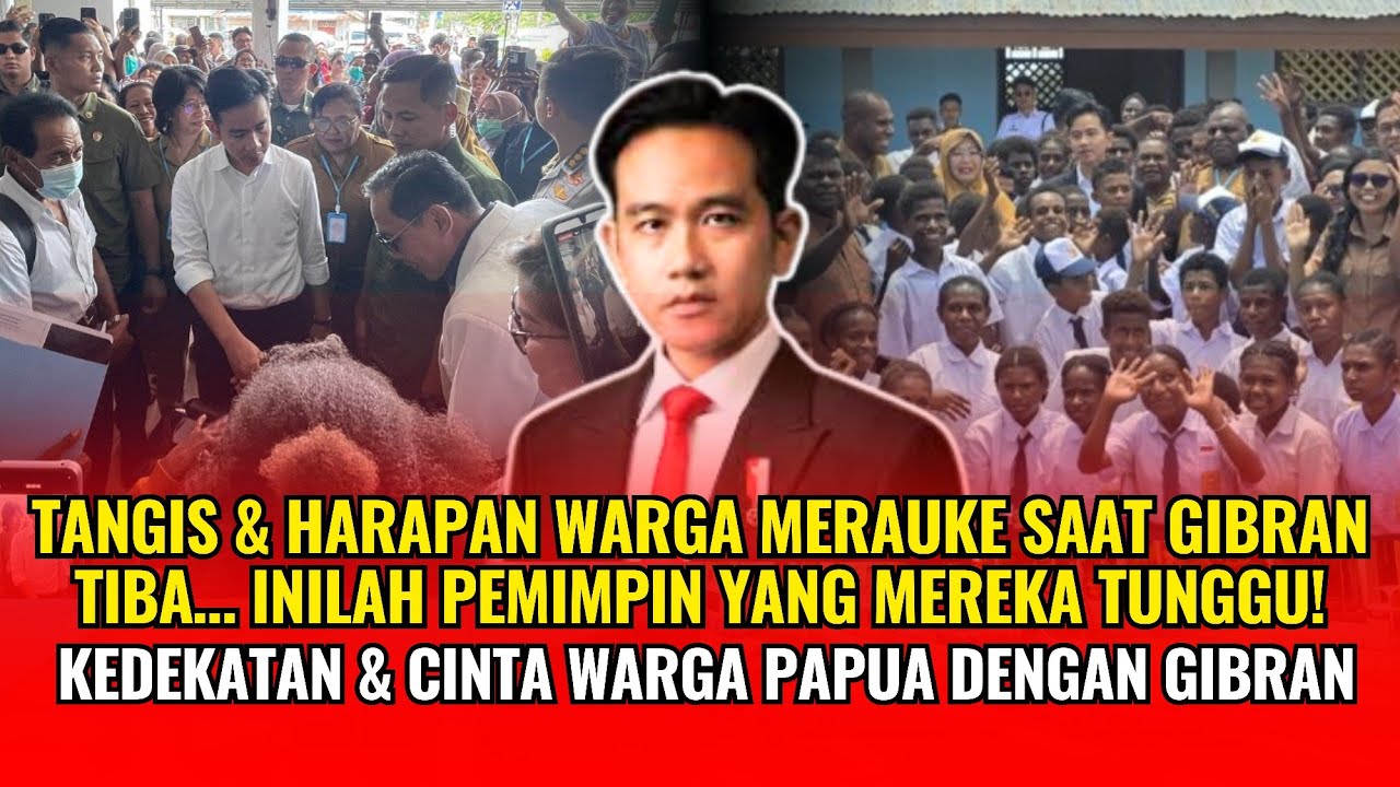 TANGIS PECAH‼️😭 Kerinduan Panjang Papua Terjawab, Gibran Hadir Bukan Sekadar Janji 
