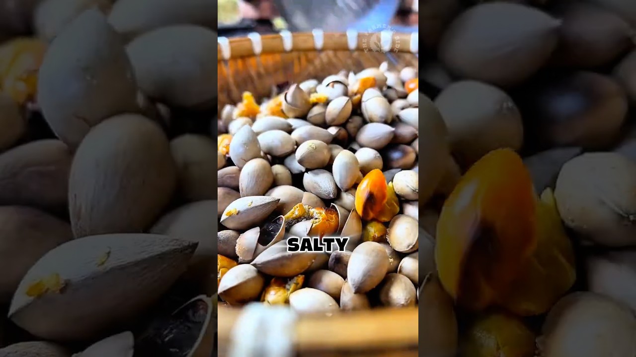 Turning Ancient Ginkgo into a Perfect Autumn Snack #ginko #wildnut #autumn #traditionalfood