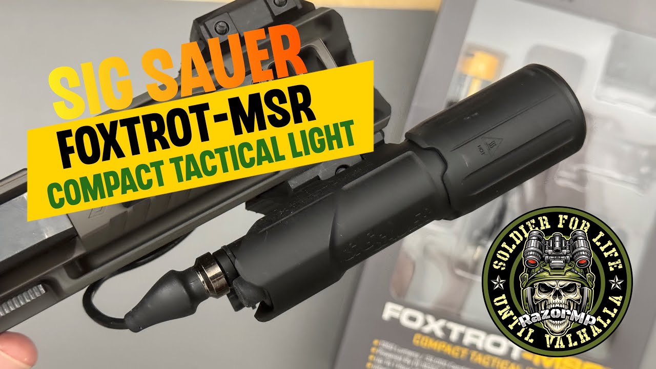 Компактный тактический фонарь Sig Sauer Foxtrot MSR