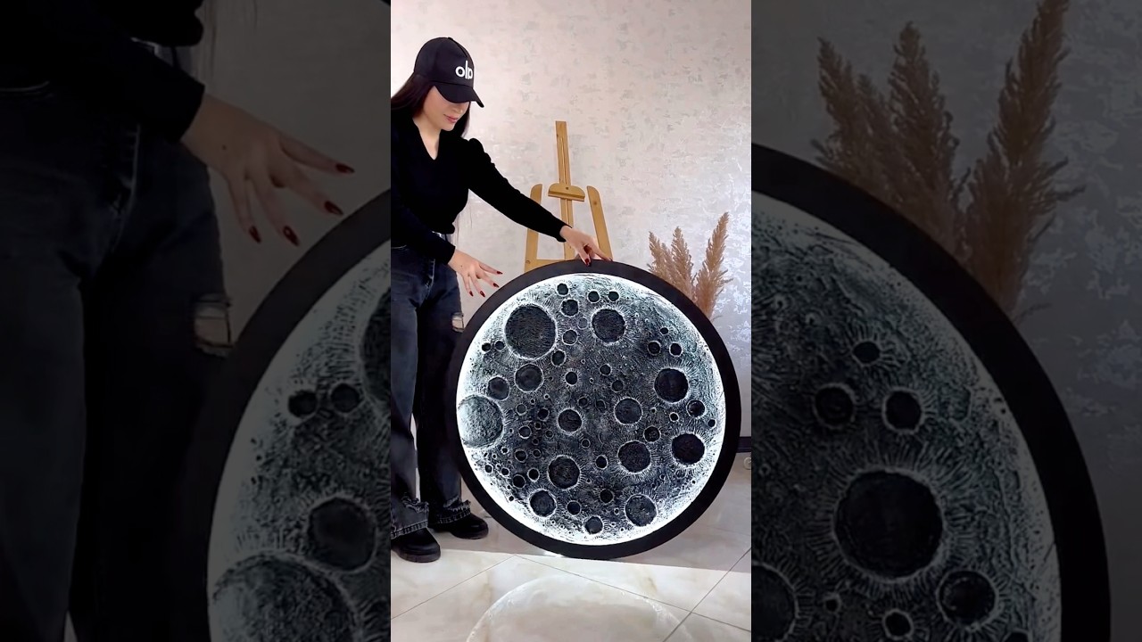 She Turned Plaster Into a Glowing Moon