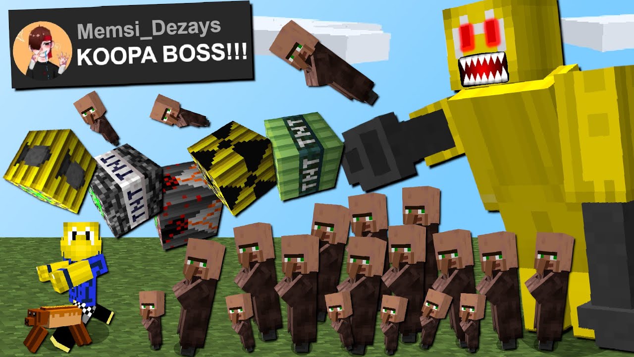 LeKoopa Boss TNT! (Dorfbewohner Apokalypse, TNT Bazooka)
