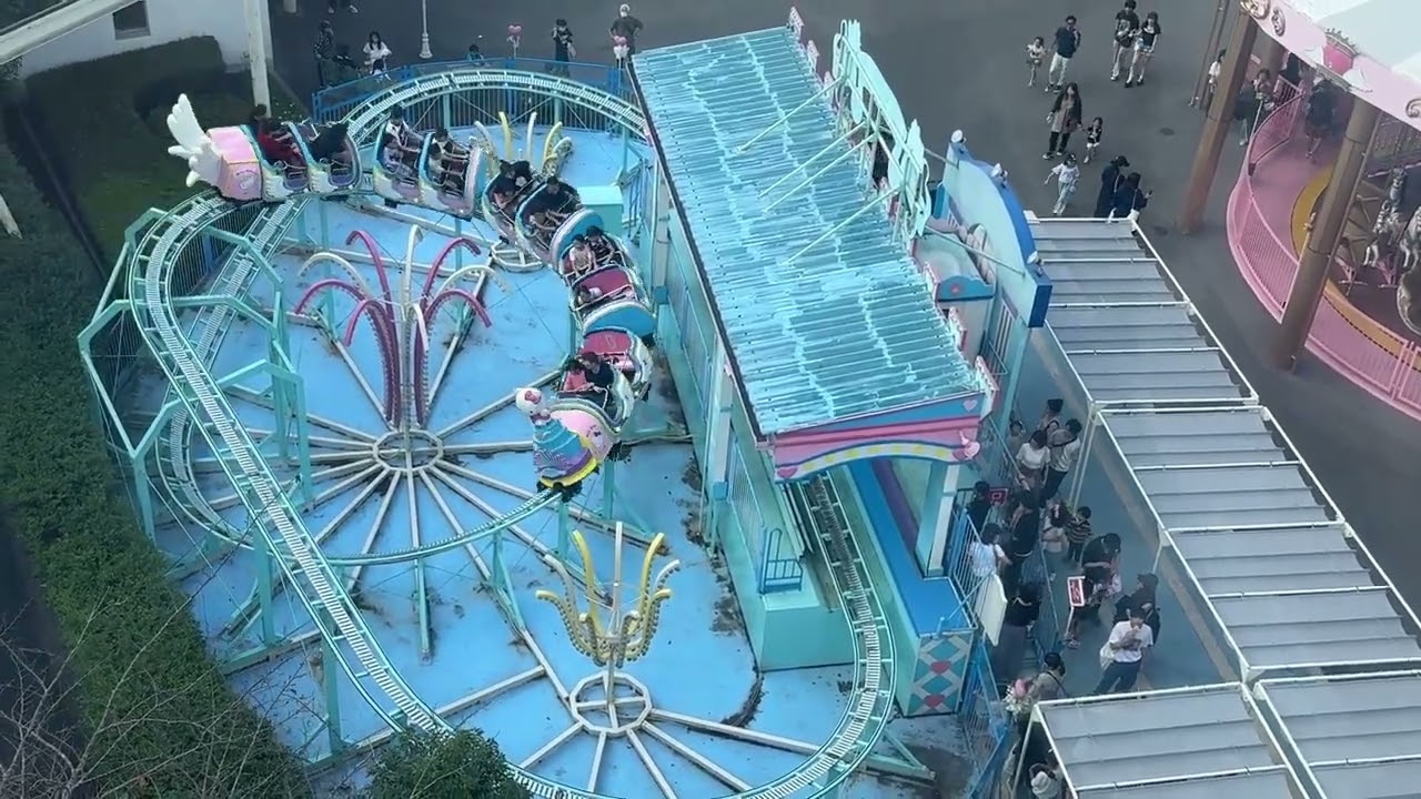 【ハーモニーランド】ハローキティのエンジェルコースター