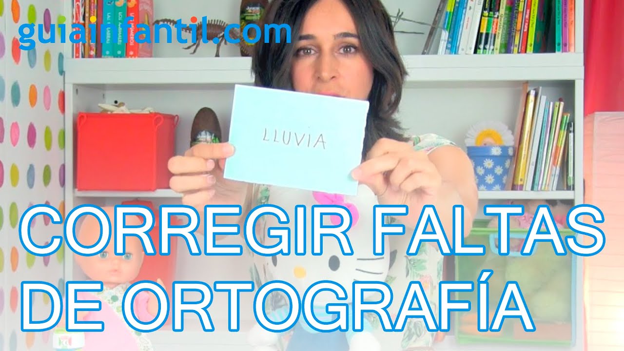 Juego para corregir faltas de ortografía en los niños