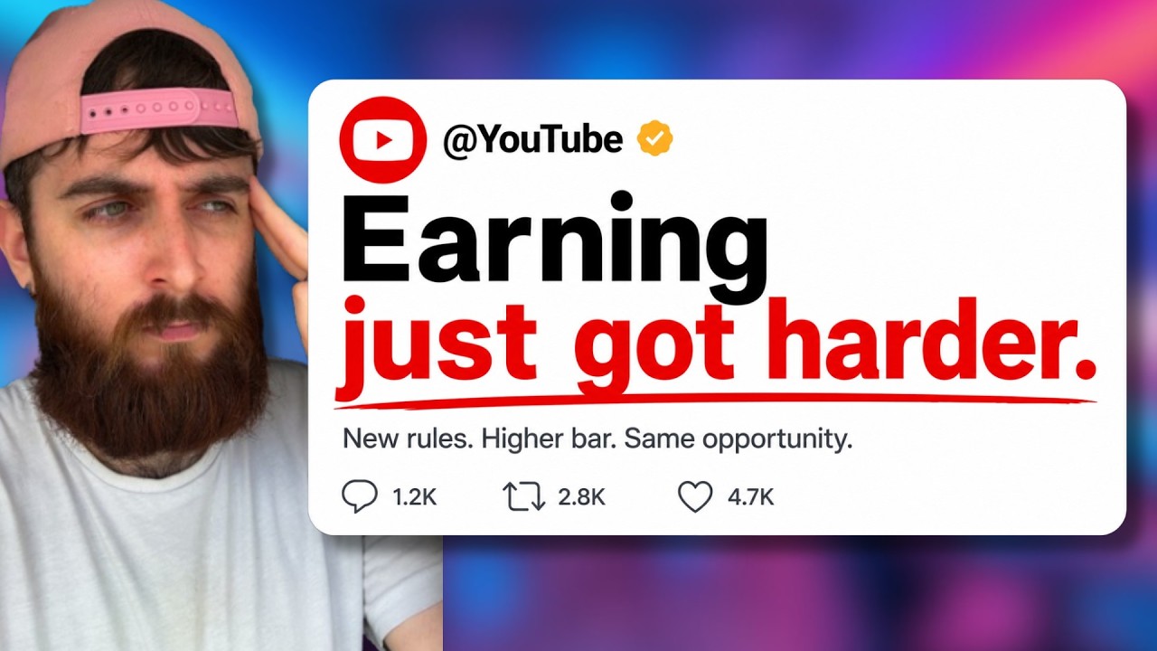 YouTube вдвое увеличил требования для монетизации