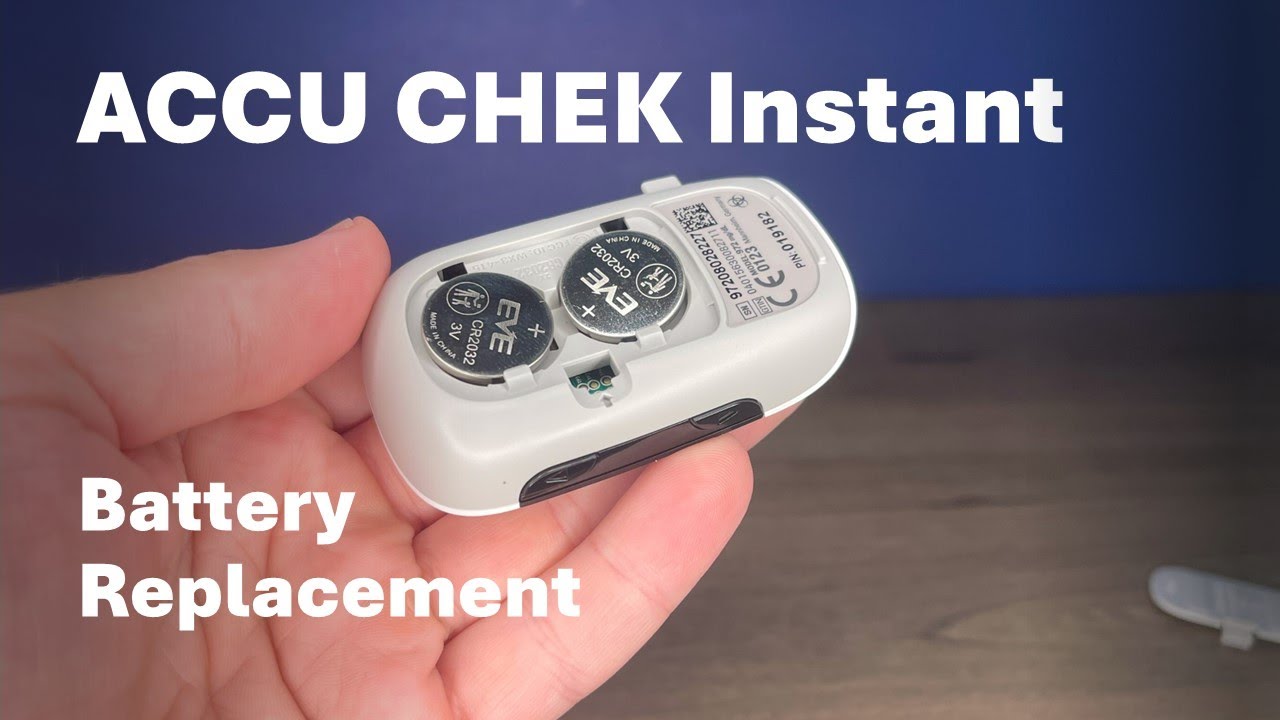 Мгновенная замена батареи ACCU CHEK и установка времени