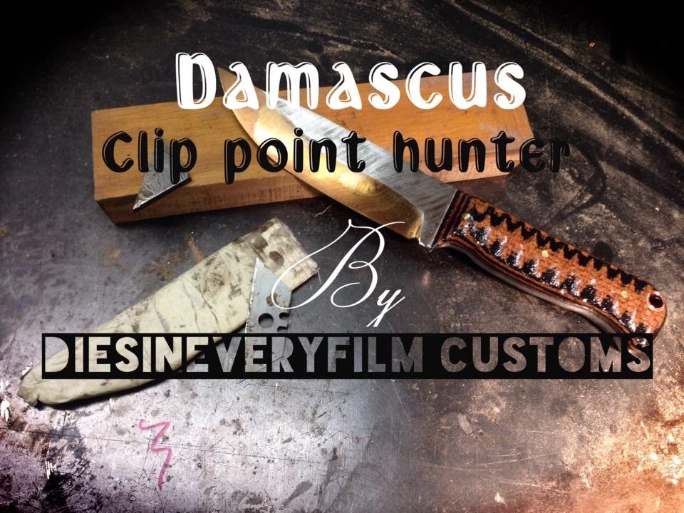 Damascus CS:GO Bowie