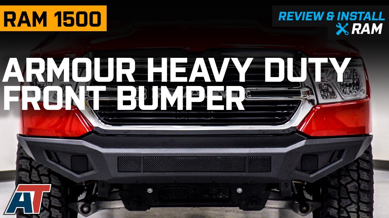 2019-2021 RAM 1500 Armour Heavy Duty Front Bumper Review & Install