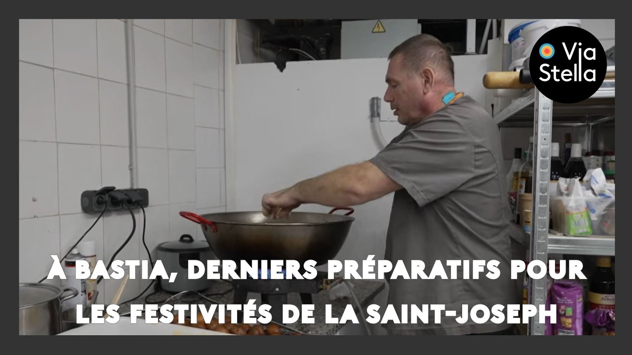 À Bastia, derniers préparatifs pour les festivités de la Saint-Joseph