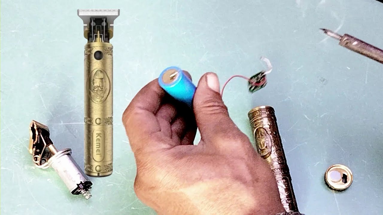 طريقة فك واصلاح ماكينة الحلاقة بالشحن ( الماكينة الفرعوني ) الجزءالأول