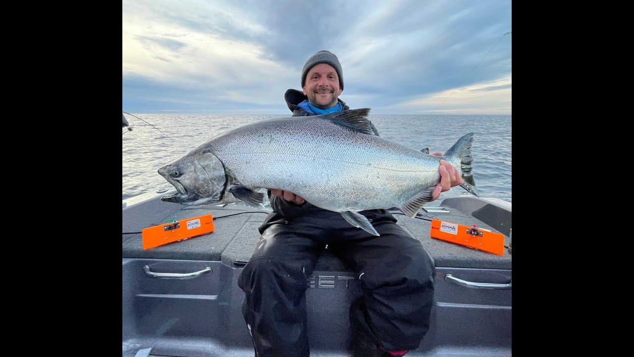 Salmon Fishing Michigan's West Coast with Captain Jared Baker