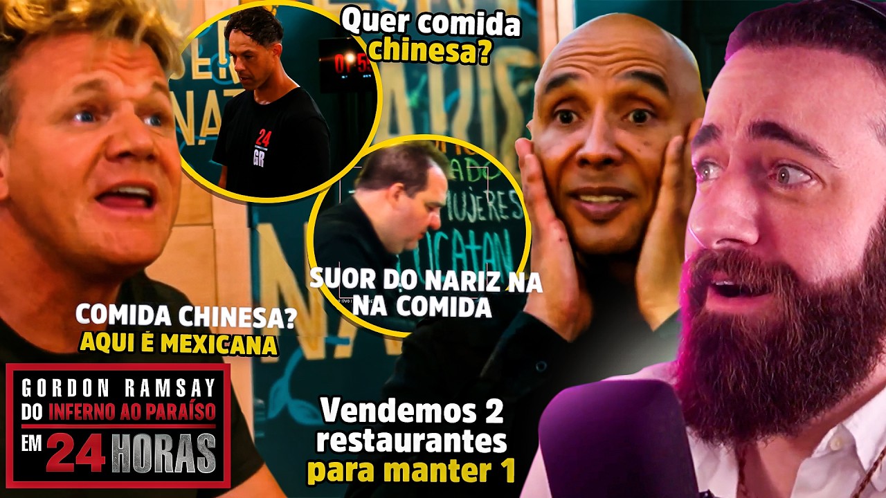 Dono Mimado + Funcionários atrapalhados = restaurante em crise - pesadelo na cozinha