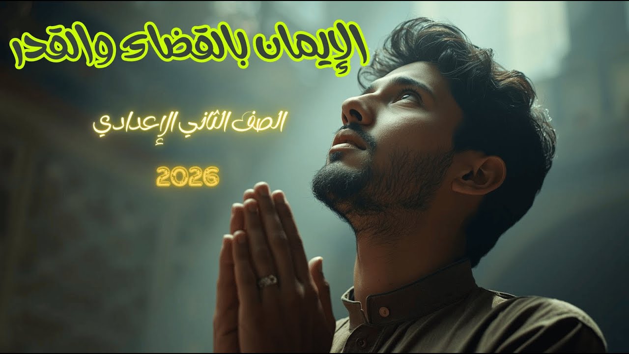 الإيمان بالقضاء والقدر للصف الثاني الإعدادي - دين الصف الثاني الإعدادي الإيمان بالقضاء والقدر