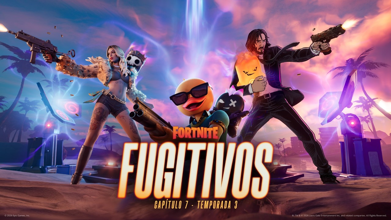 Cap&iacute;tulo 7 - Temporada 3 de Fortnite: Fugitivos | Tr&aacute;iler de juego oficial