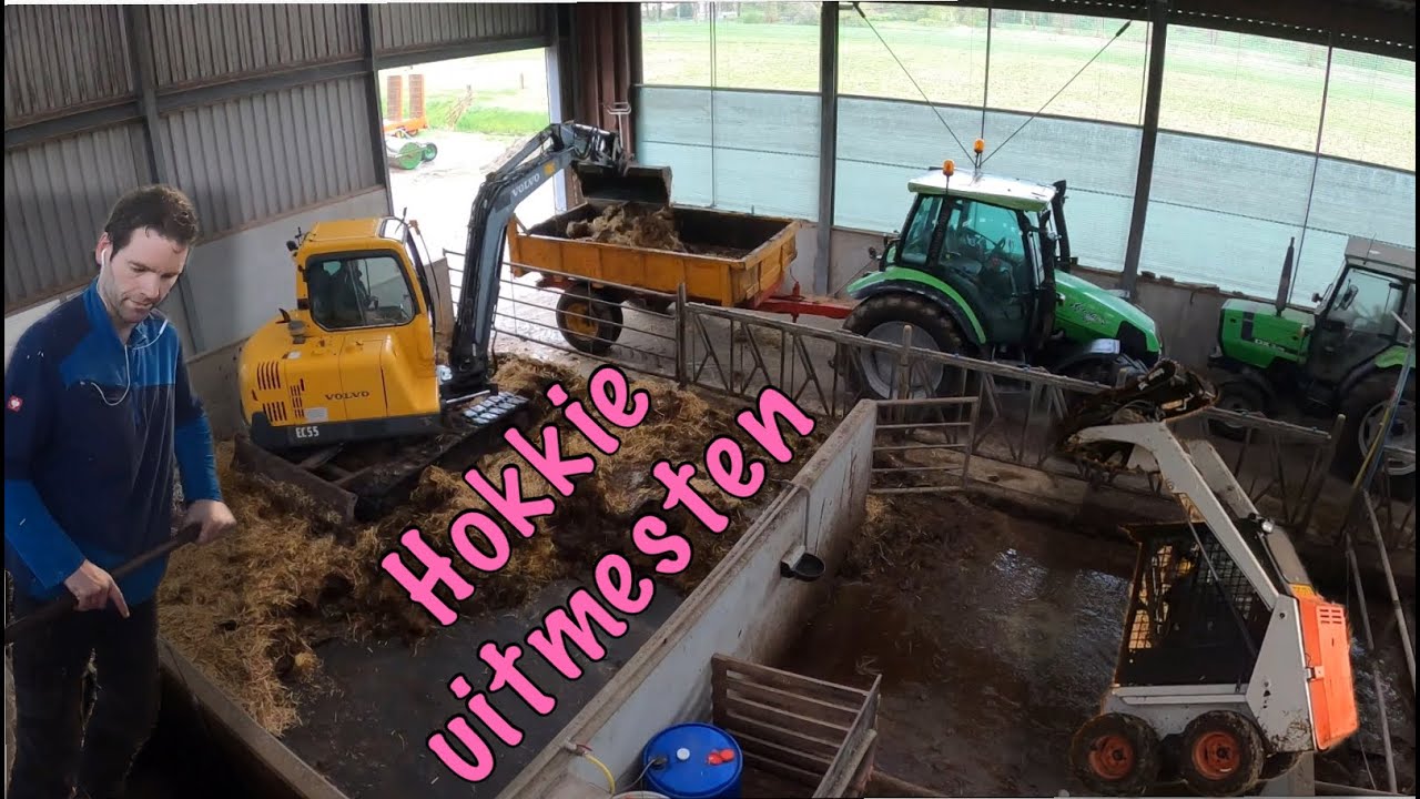 Binnen bezig omdat het buiten rotweer is