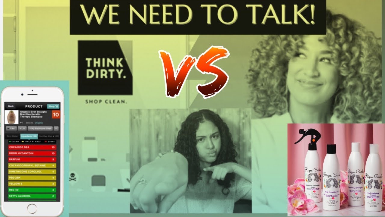 Think Dirty App We Need to Talk! ~Mels_Do