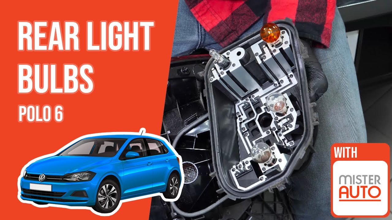 How to replace the rear light bulbs Polo mk6 💡