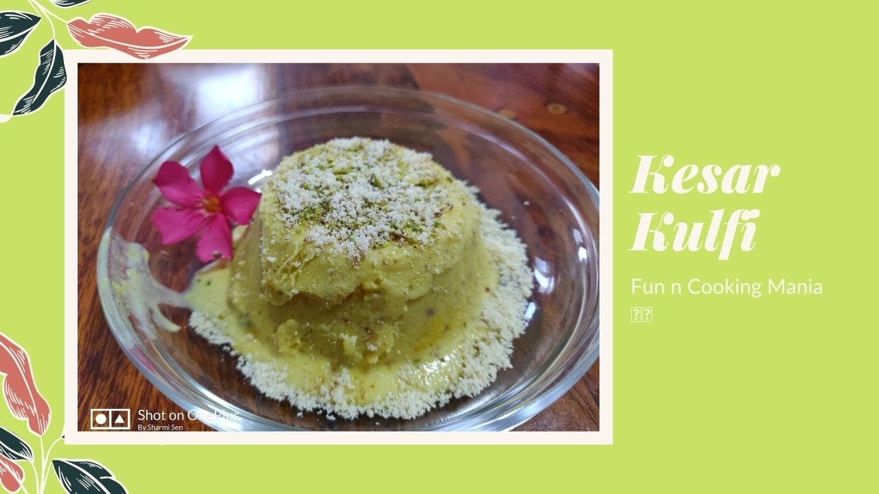 Kesar Kulfi #Kesar#kulfi#Indiandesert#milkdesert#sweetdesert#cookingathome