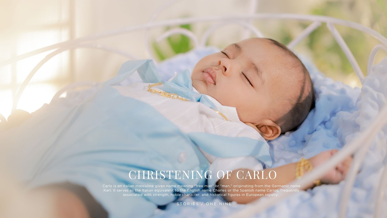 Carlo Christening Highlights 2026 | One Nine Photography - Baptism