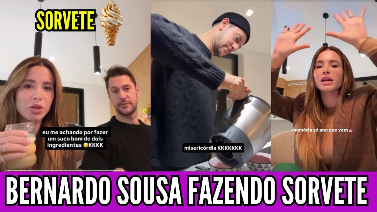 30/12/2025 - BERNARDO SOUSA ENSINA BRUNA GOMES FAZER SORVERTE DE FRUTAS