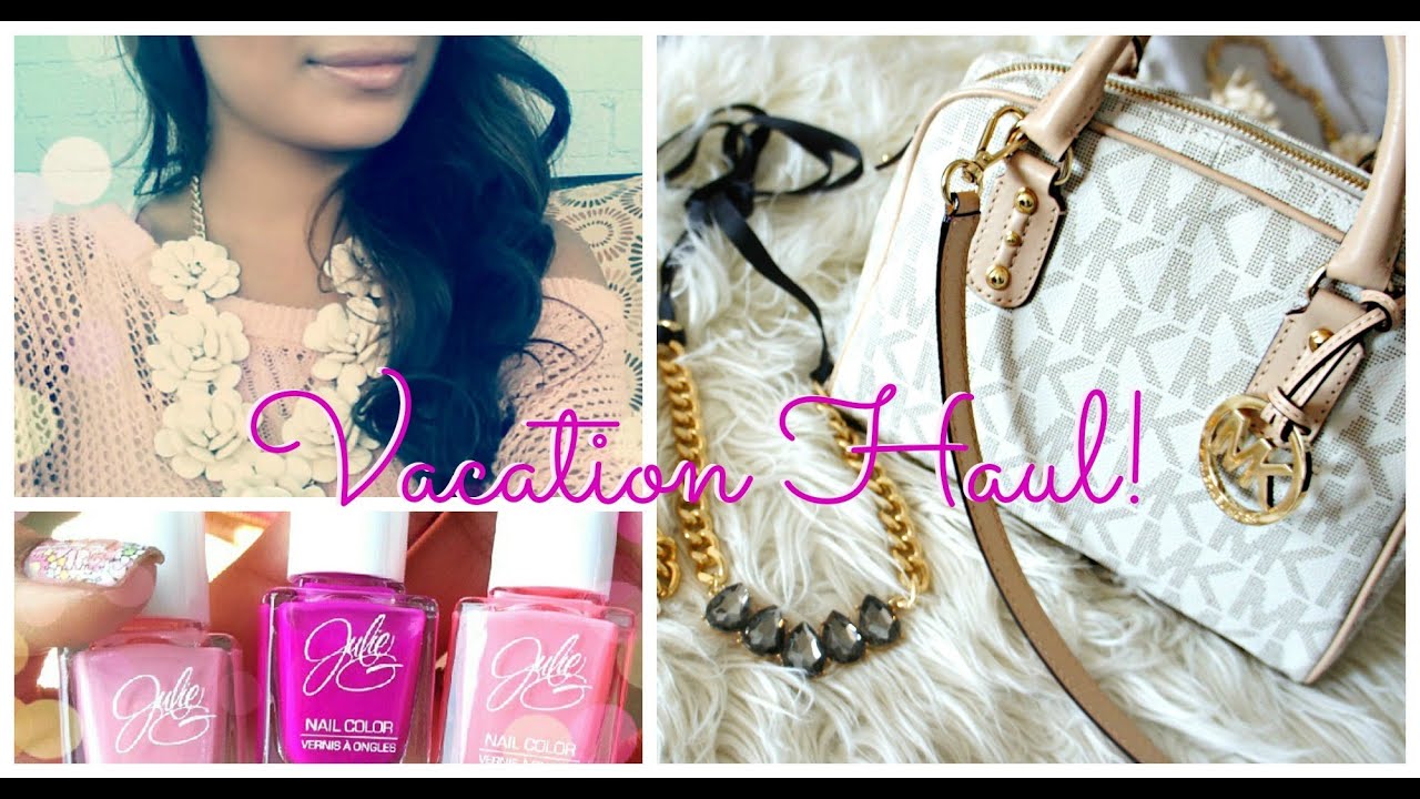 California Vacation Haul! Michael Kors, H&M, Target, JulieG Nail Polish, ect.