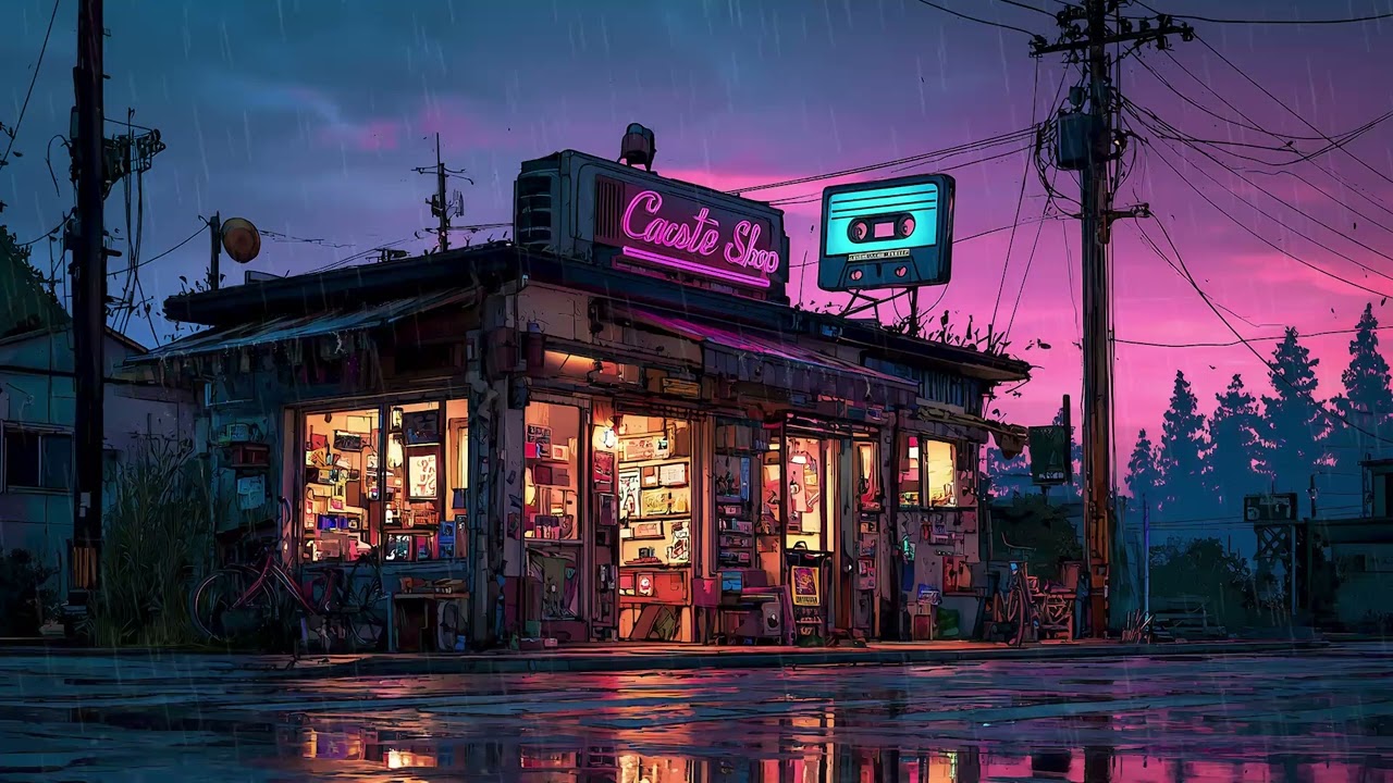 Midnight Tapes in Tokyo 🌃 Lofi in a Hidden Cassette Shop