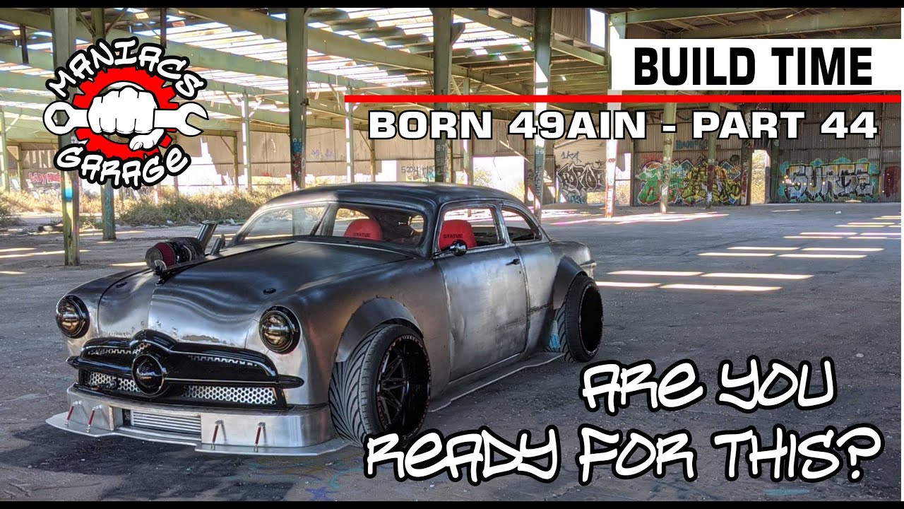 1949 Ford body swapped BMW in Abandoned Warehouse