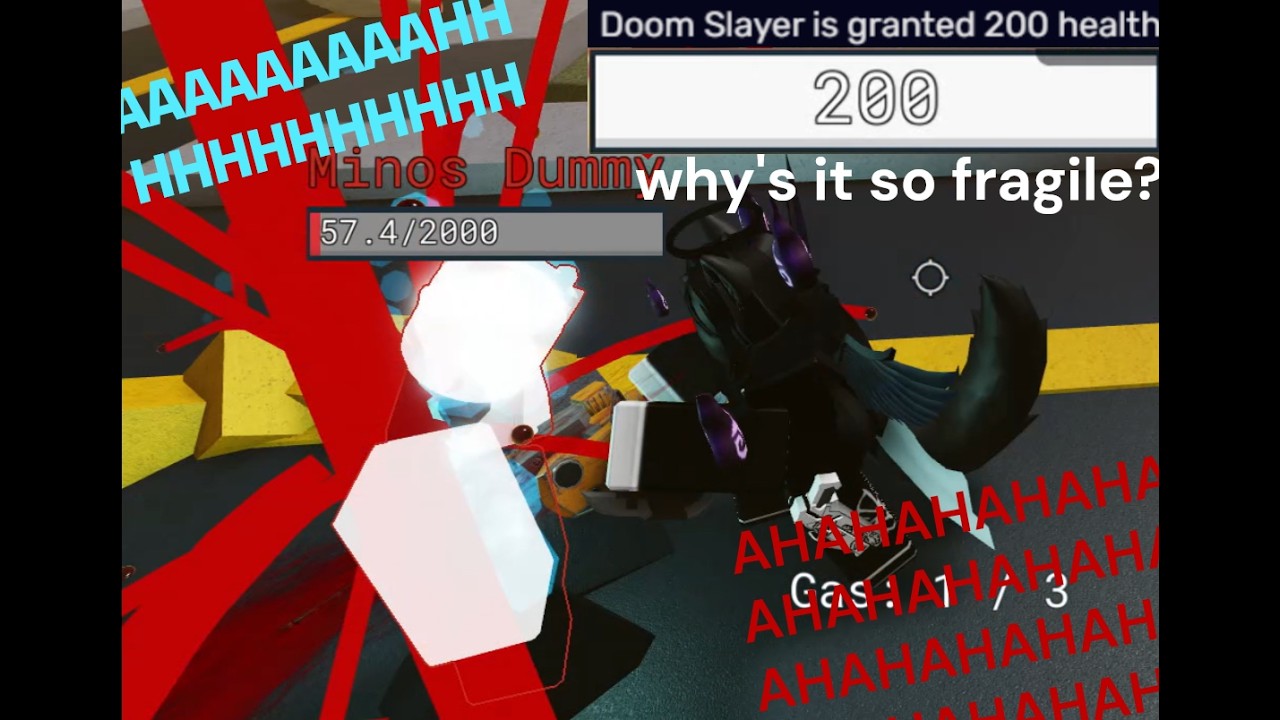 doom slayer with 200 hp vs uncertified (Item Asylum)