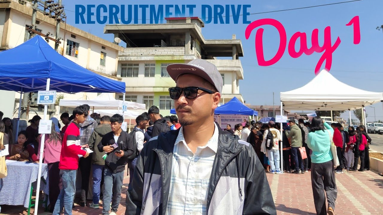 Recruitment Drive (day-1) &hearts;️✌🏻Jobs opportunities | East Jaintia Hills District 😎