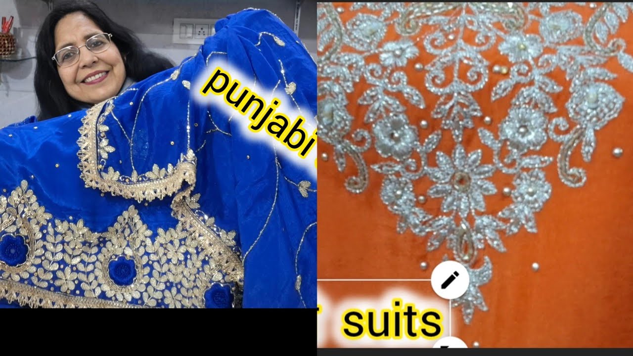 पूरी  दुनिया  में  famous 40% off💥 पंजाबी  suits ka viral vedio