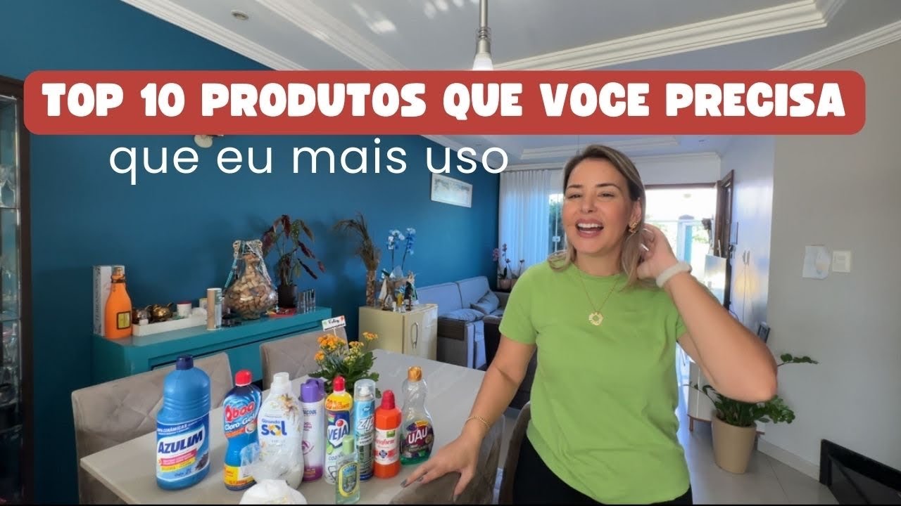 10 produtos de limpeza que voc&ecirc; precisa conhecer. Dicas e truques imperd&iacute;veis 🧼✨