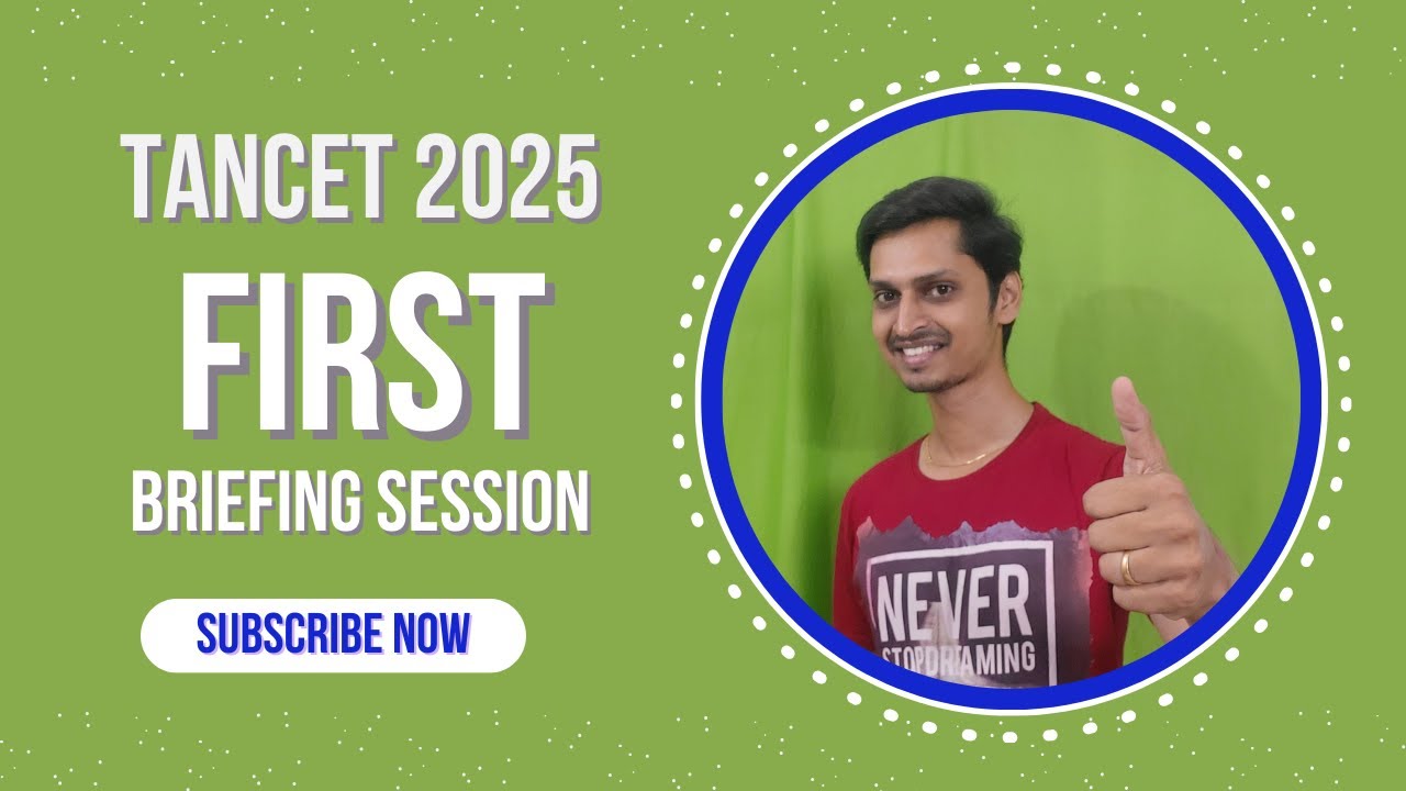 TANCET 2026 | TANCET Online Coaching | TANCET free coaching