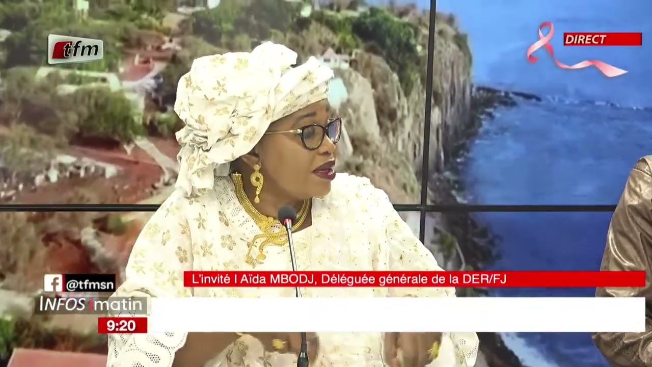 l´invite d´infos matin | Aida MBODJ , Directrice générale de la DER/FJ - 24 octobre 2025