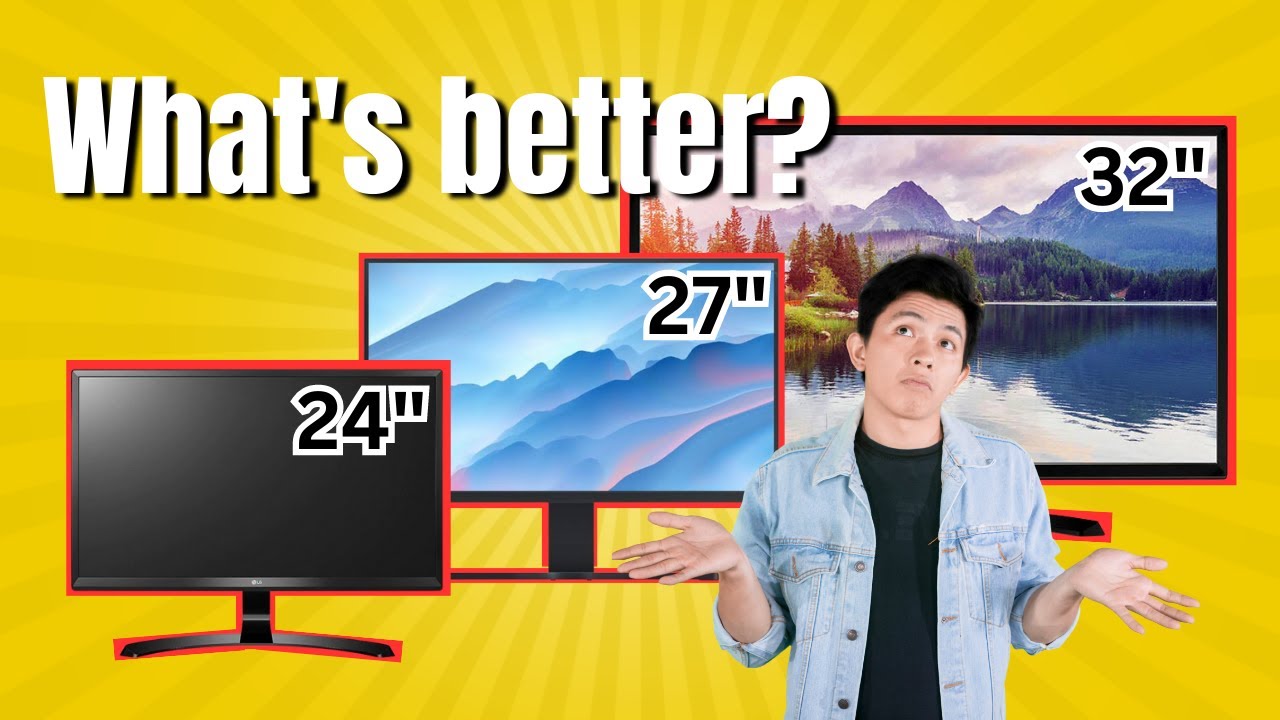 24 vs 27 Vs 32 Inch Monitors &ndash; All You Need to Know