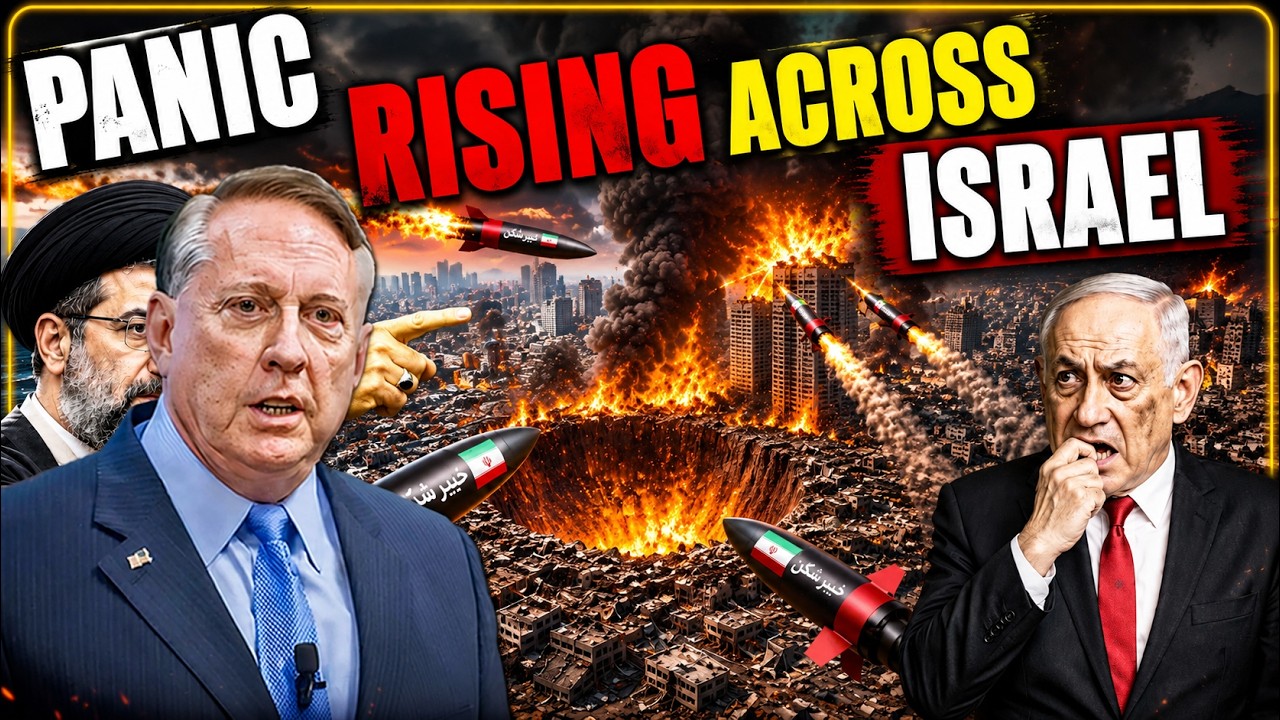Netanyahu Pleads With Trump! Israel In Panic As Iran Attacks Key Cities | Col. Douglas Macgregor