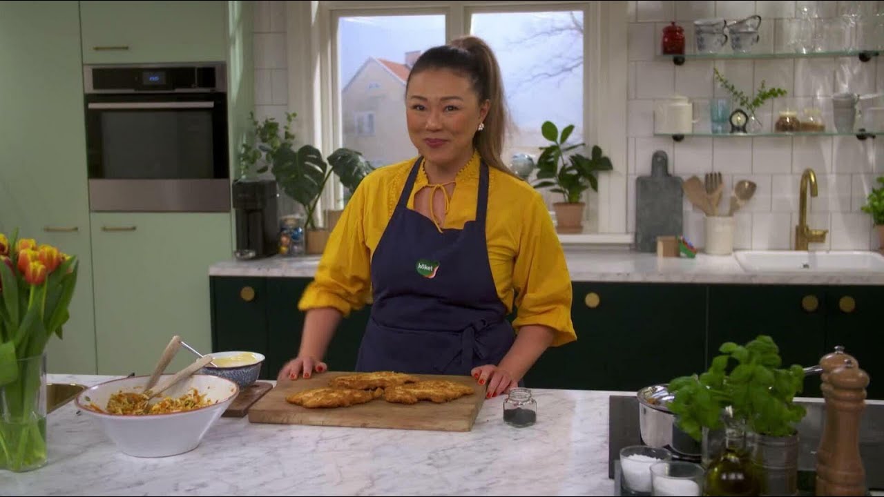 K&ouml;kets middag: Torikatsu - krispig kyckling med kimchislaw - K&ouml;ket
