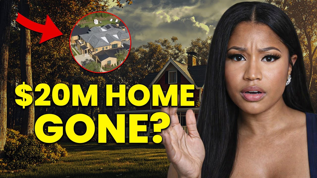 Nicki Minaj SCRAMBLES Saved HOURS Before Eviction From $20 Million Home