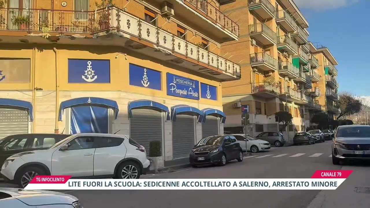 Giovane accoltellato a Salerno, c'è un arresto. Protagonisti due minori