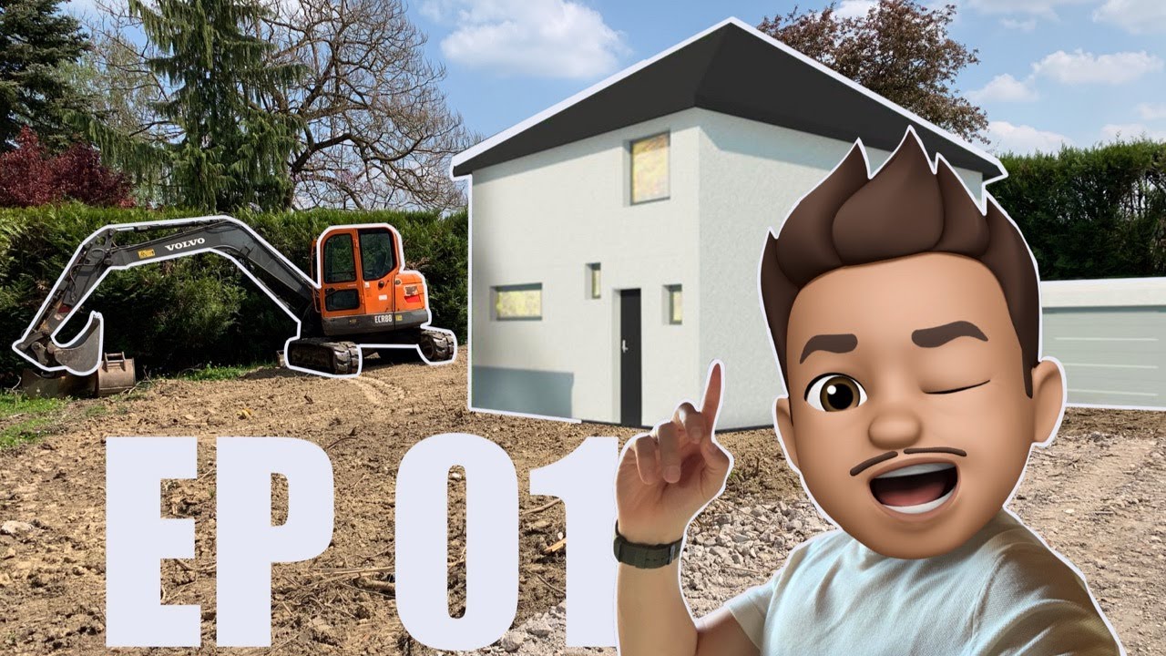EP01 Construire sa maison sans constructeur - Comment faire? Terrain, fondation, soubassement 👷🏼🚧