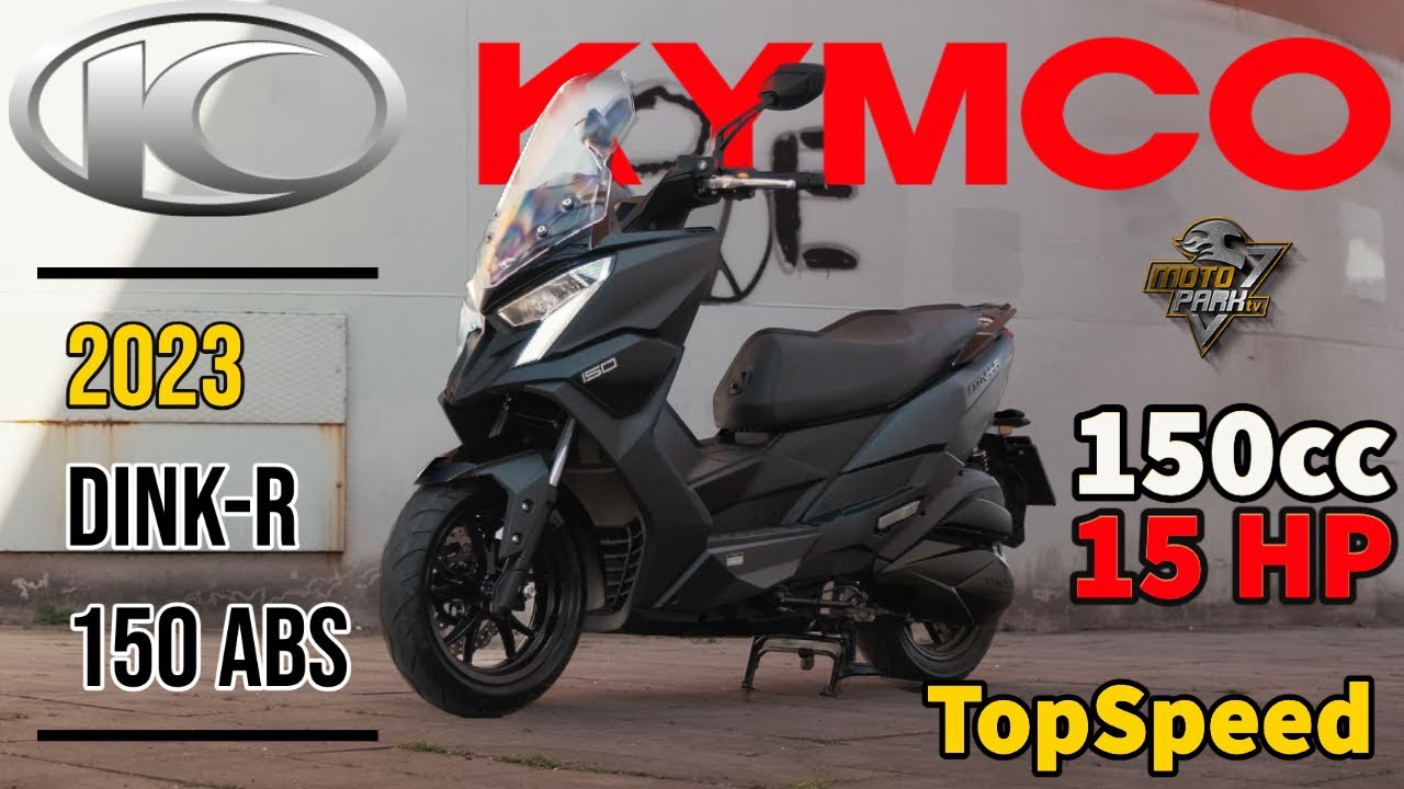 NMAX VE PCX'E RAKİP Mİ GELİYOR ? / 2023 KYMCO DINK-R 150 / GÜÇLÜ VE DENGELİ