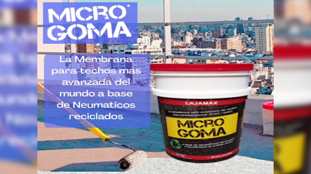 MICROGOMA impermeable. Nuevo producto en A TODO COLOR pinturerías - CTV (08-11-20)
