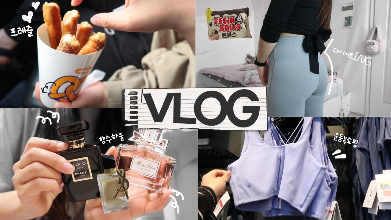 다이어트 권태기엔..(?) 템빨을 살려보자 질러 다질러!!!!!!!!!!🔥🔥🔥 [VLOG]