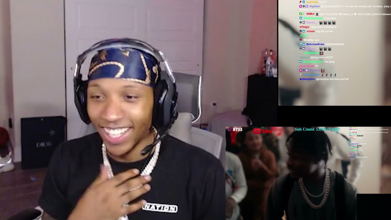 Silky Reacts To Lil Tjay - Not In The Mood (Feat. Fivio Foreign & Kay Flock) [Official Video]