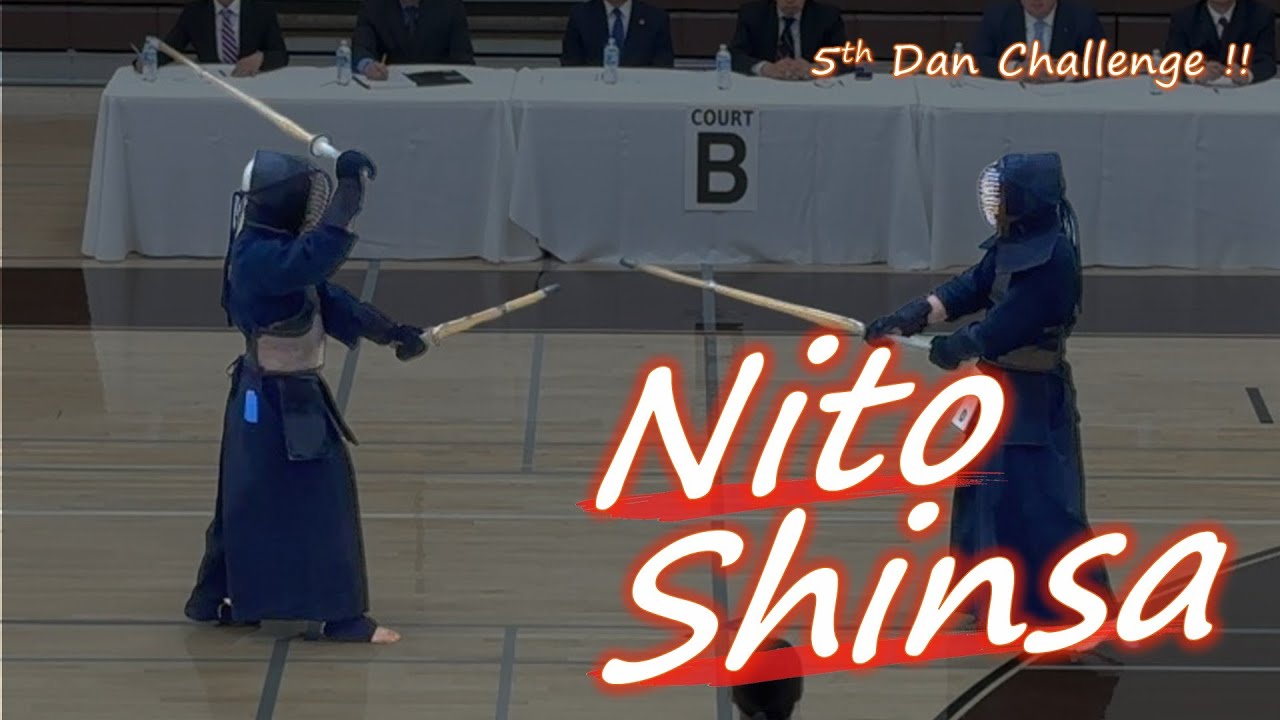 Kendo 5th Dan Exam: Nito Shinsa Challenge | 剣道審査五段