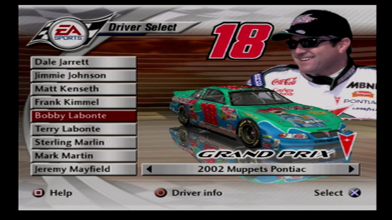 NASCAR Thunder 2003 - Bobby Labonte @ Daytona Beach